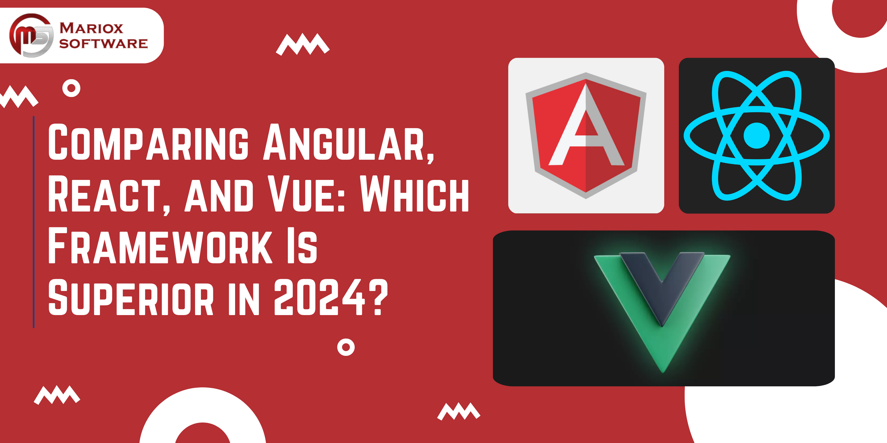 Comparing Angular, React, and Vue: Which Framework Is Superior in 2024